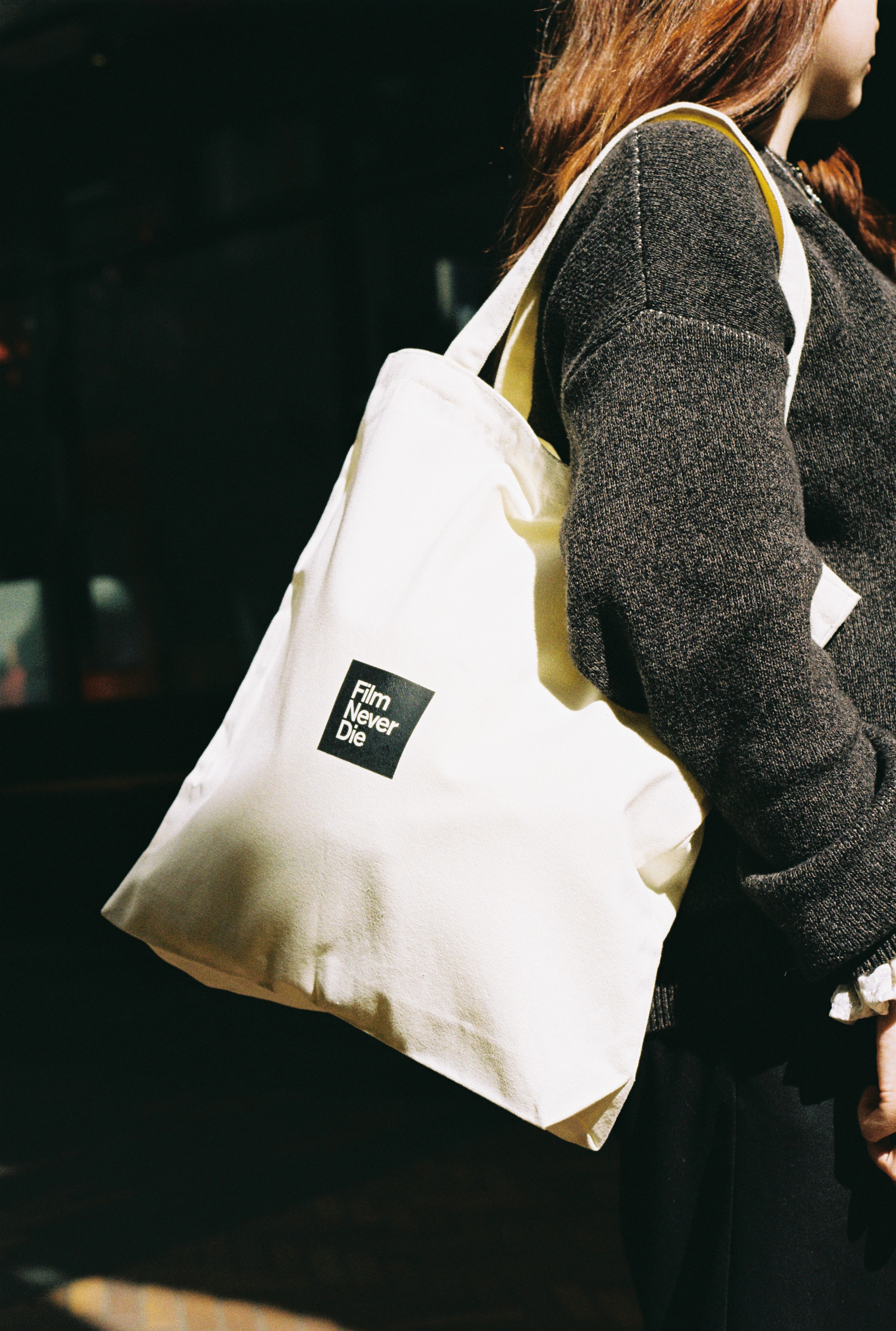 FilmNeverDie Tote Bag