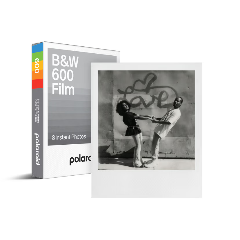 Polaroid 600 Black & White Instant Film (8 shots)