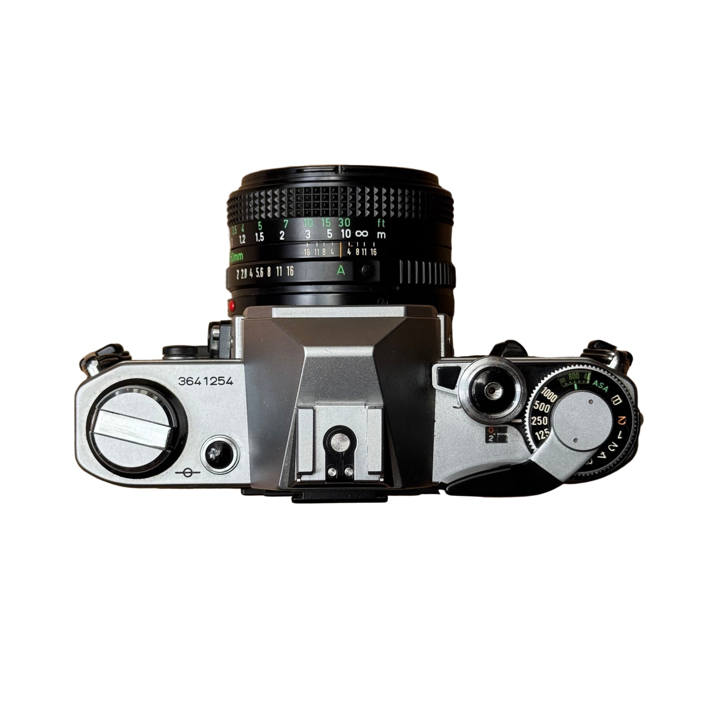 Canon AE-1 SLR with Canon FD 50mm f/2 Lens – 3641254