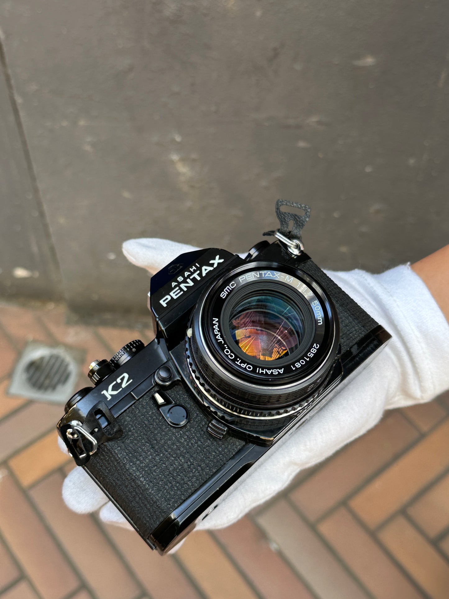 Asahi Pentax K2 SLR with 50mm F1.7 lens kit - 7084356