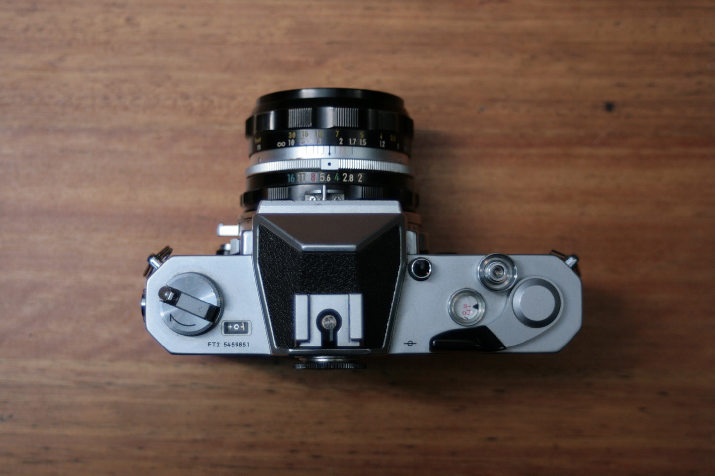 Nikon Nikkormat FT N 35mm SLR Camera with 5.8cm f/1.4 Lens