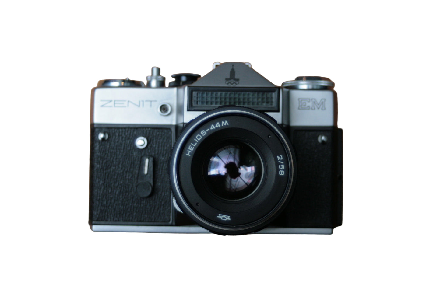 Zenit EM 35mm SLR Camera with Helios 58mm f/2 Lens