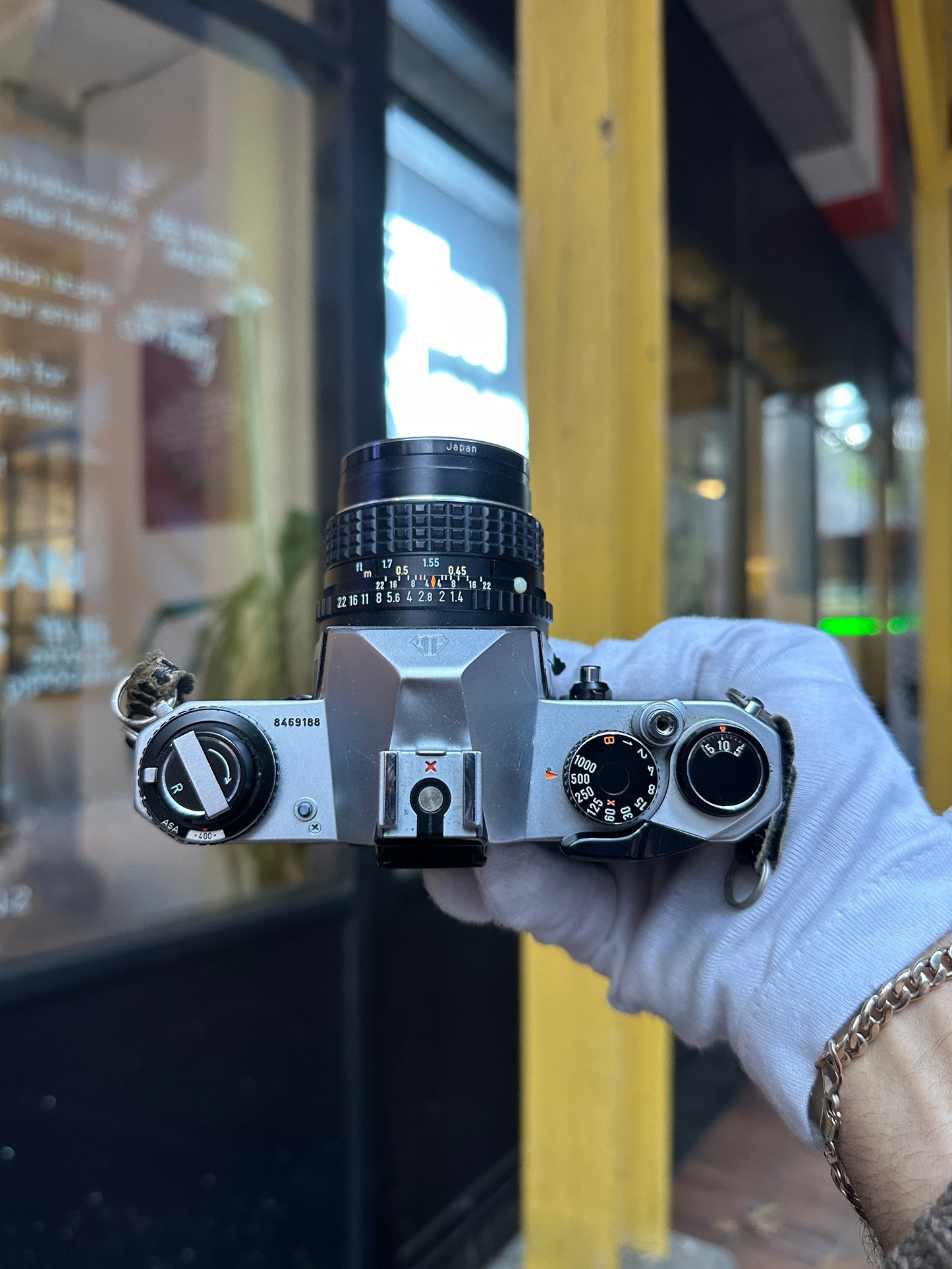Asahi Pentax KX 35mm SLR with SMC Pentax 50mm f/1.4 Lens - 8469188
