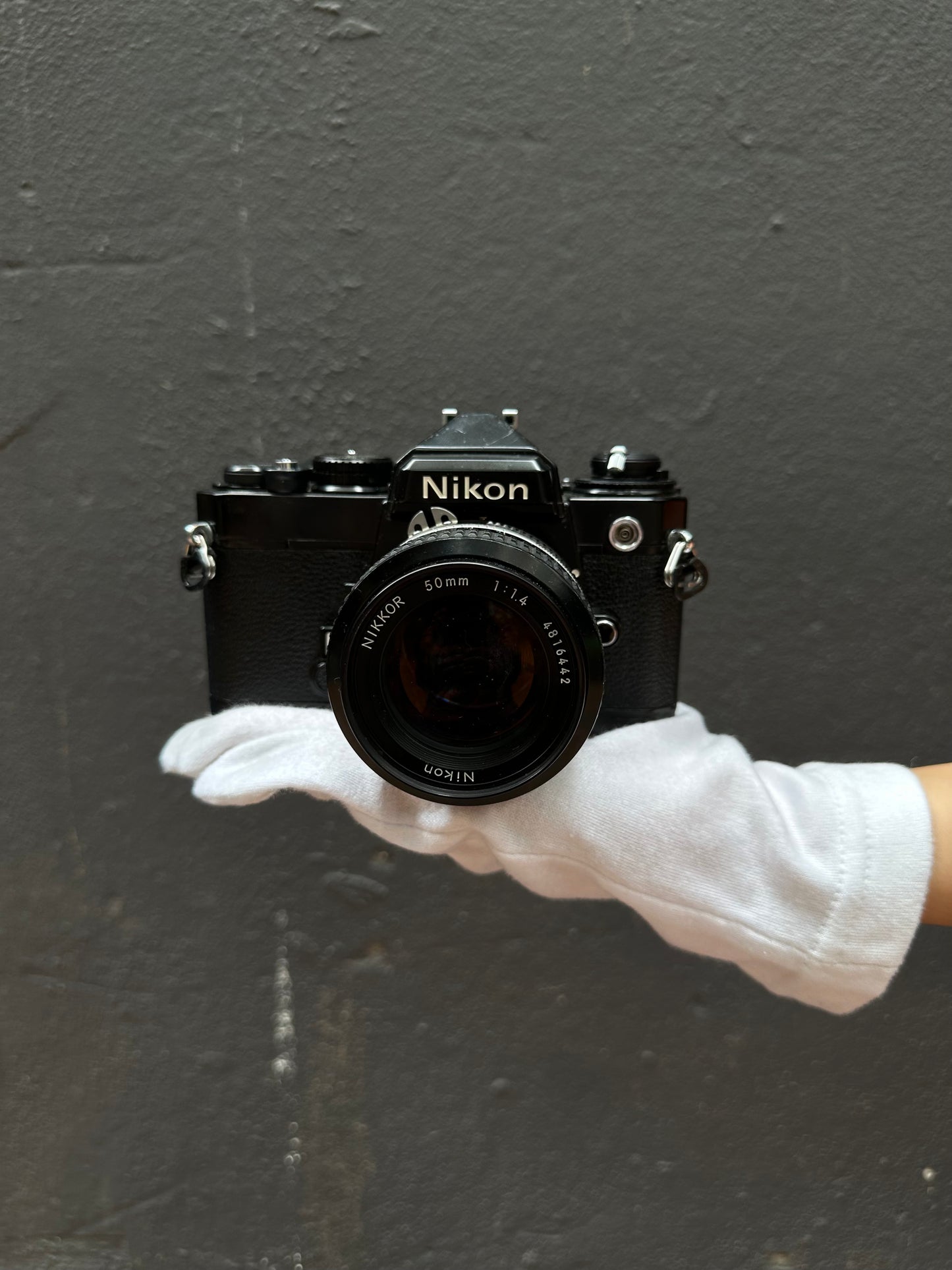 Nikon FE SLR Camera with Nikkor 50mm f/1:1.4 Lens - 3346512H