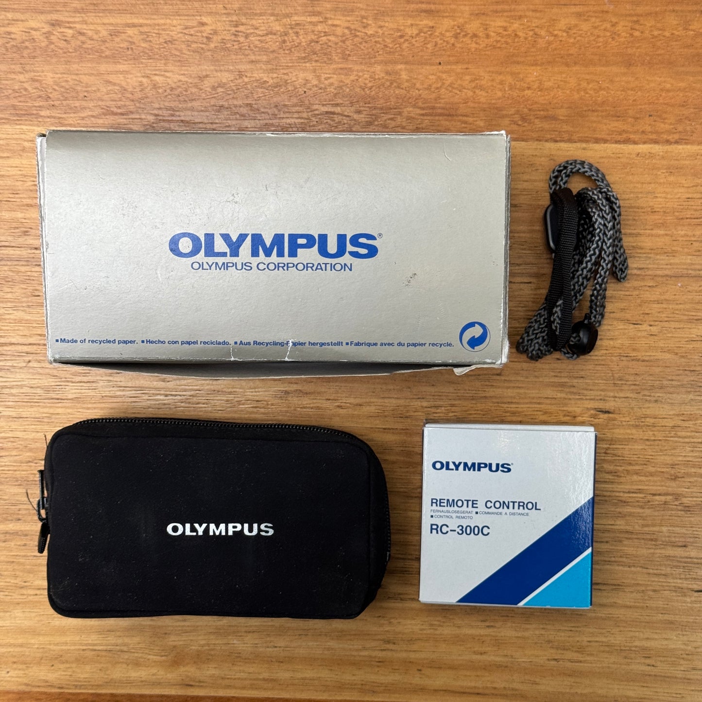 Olympus MJU - II Silver 35mm Point and Shoot Camera - 7349934
