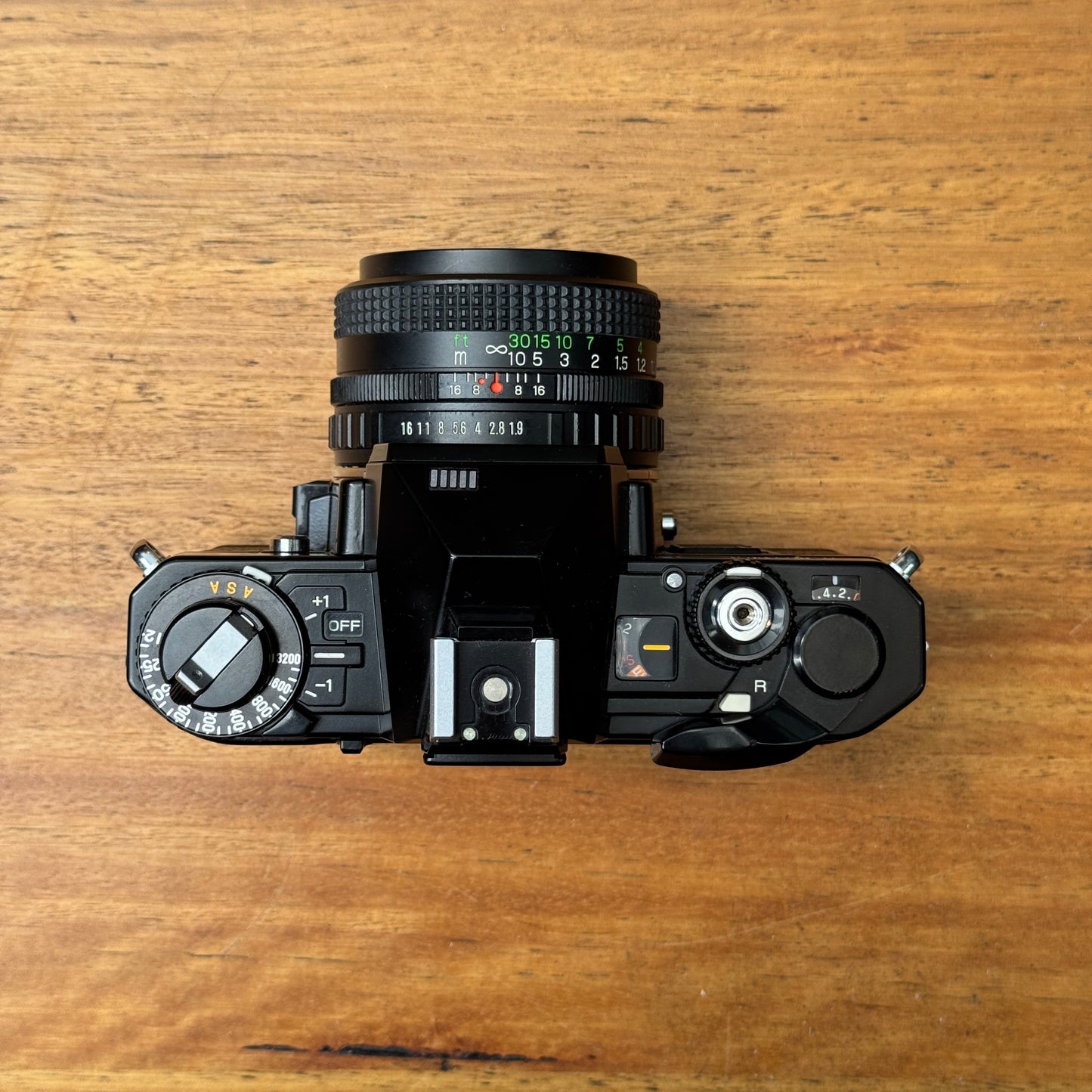 Fujica AX-5 SLR Camera with 50mm f/1.9 FM