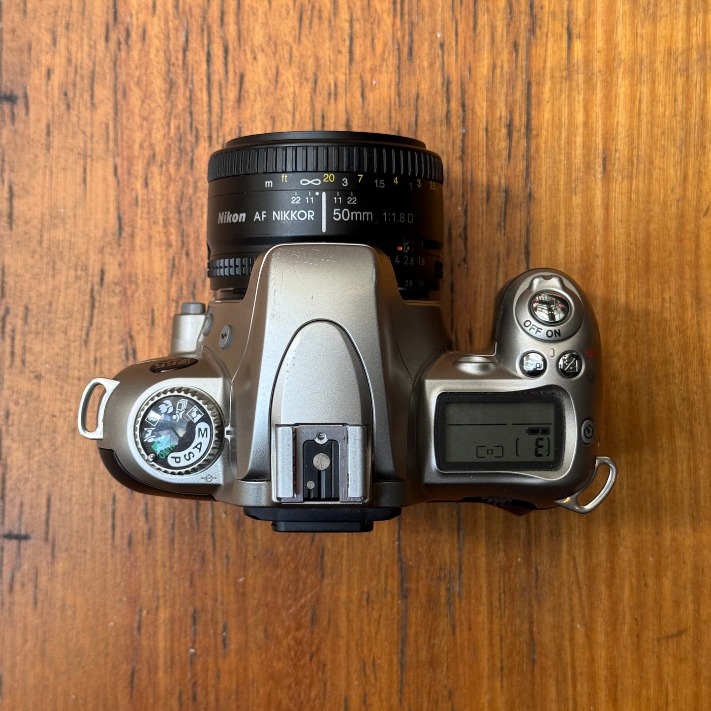 Nikon F55 35mm SLR Camera with 50mm f/1.8 Lens