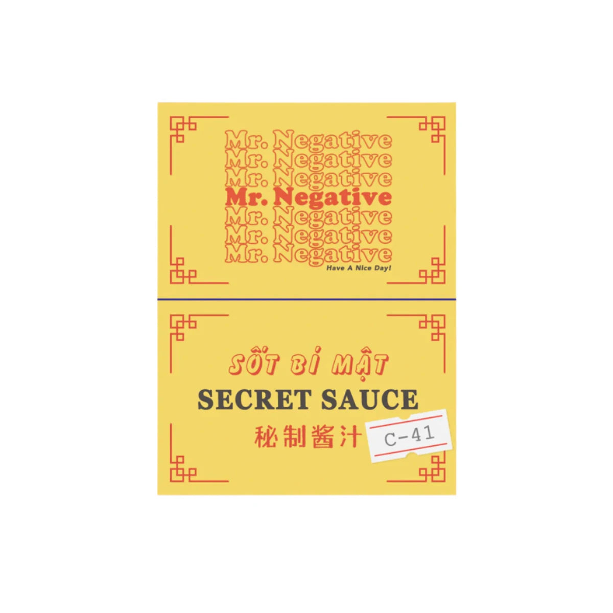 Mr. Negative Secret Sauce (35mm, 36exp.)