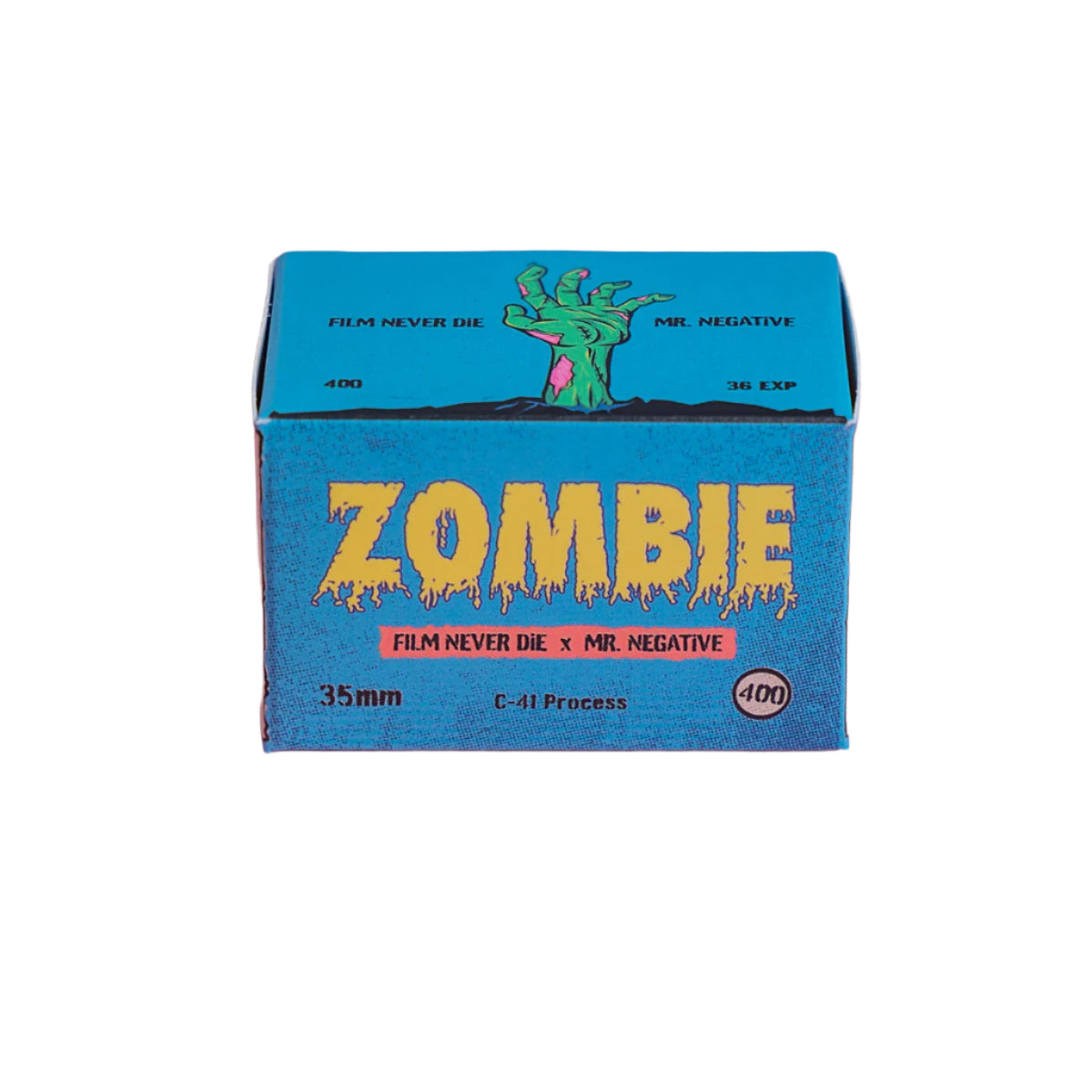 Zombie 400 FilmNeverDie x Mr. Negative Collaboration (35mm 36exp)