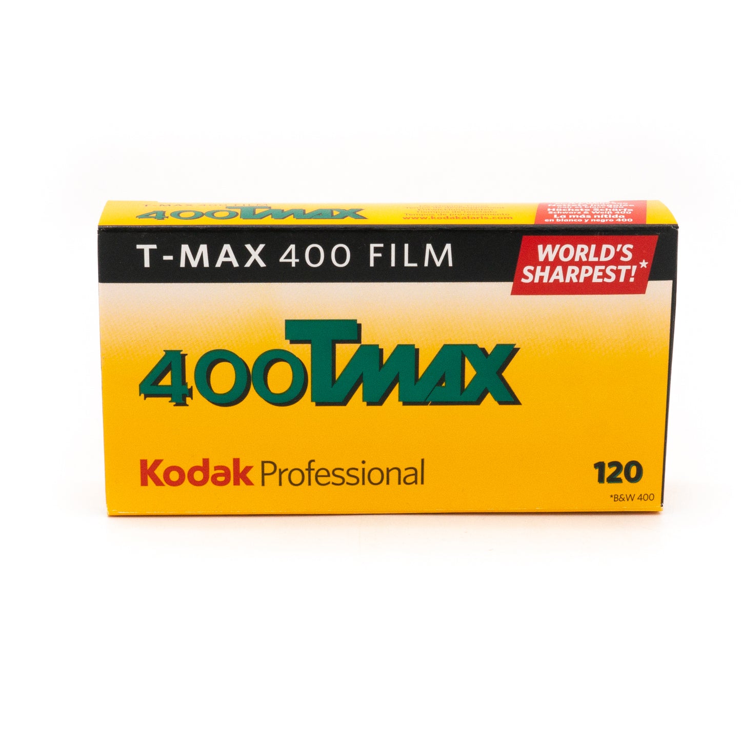 Kodak T-MAX 400 (TMY) Black & White Film (120)