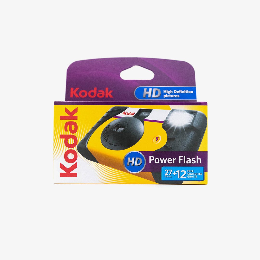 Kodak HD Power Flash Disposable Camera (35mm, 39 โ FilmNeverDie
