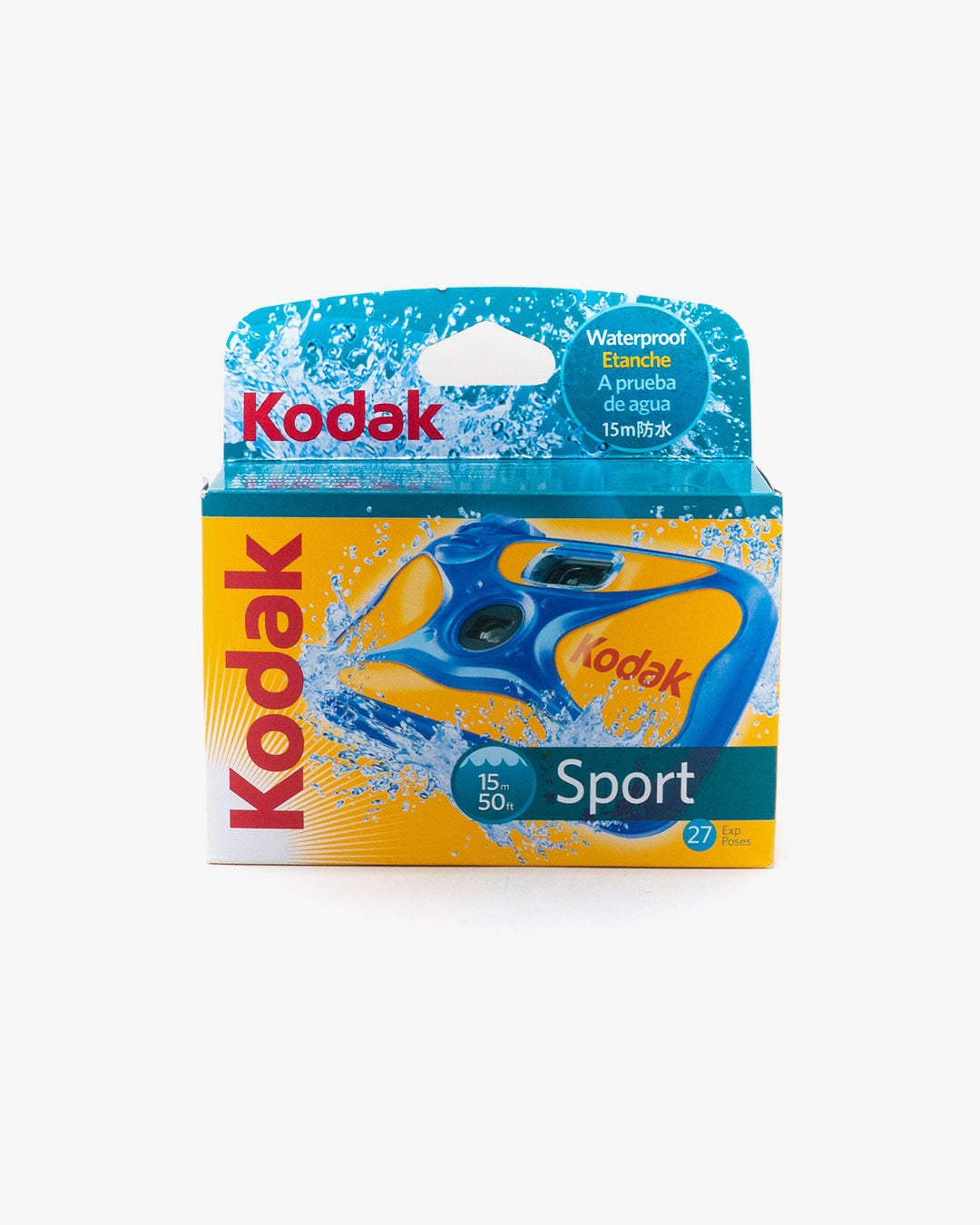 Kodak Sport Waterproof Disposable Camera (35mm, 27 exp.)