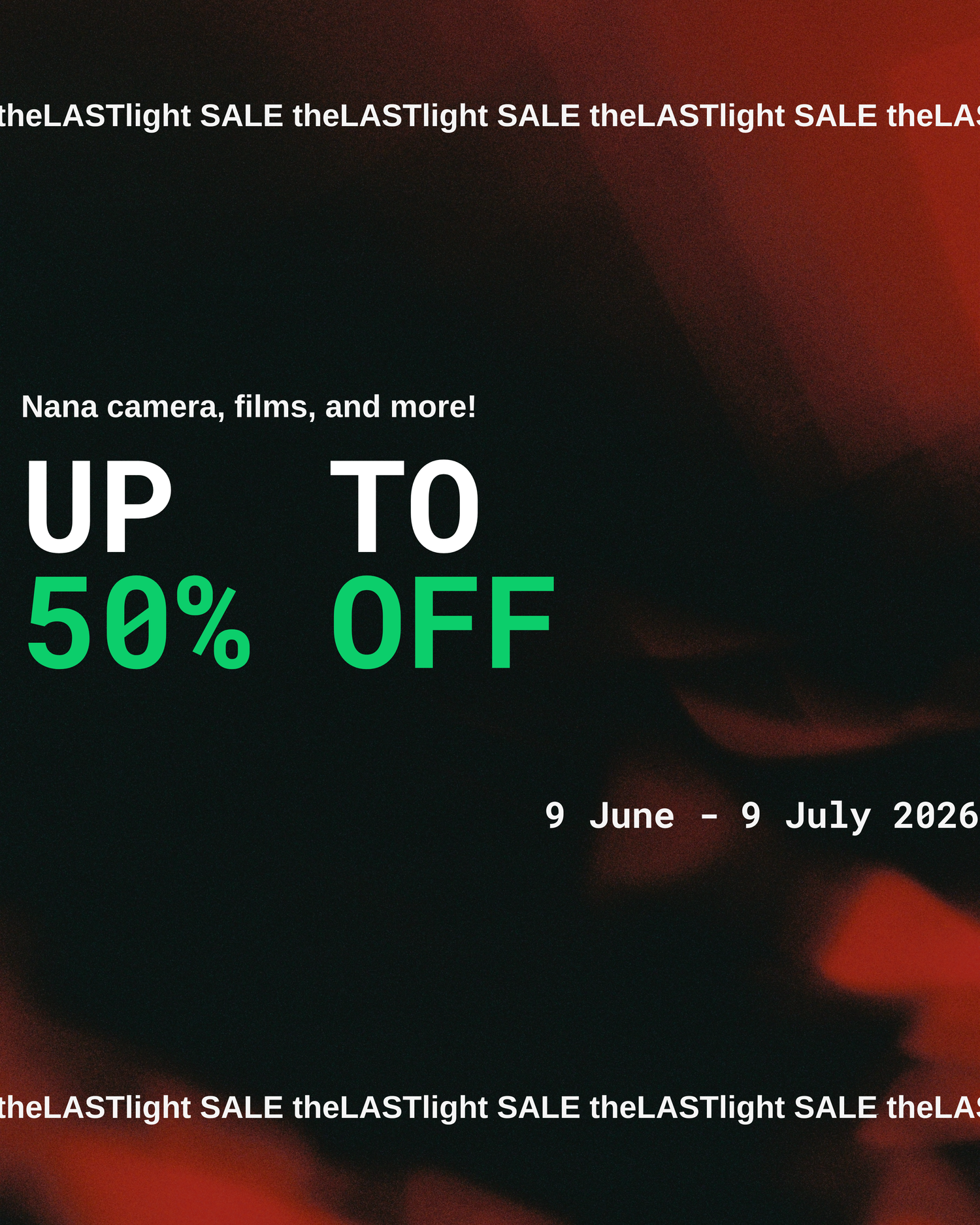 theLASTlight SALE