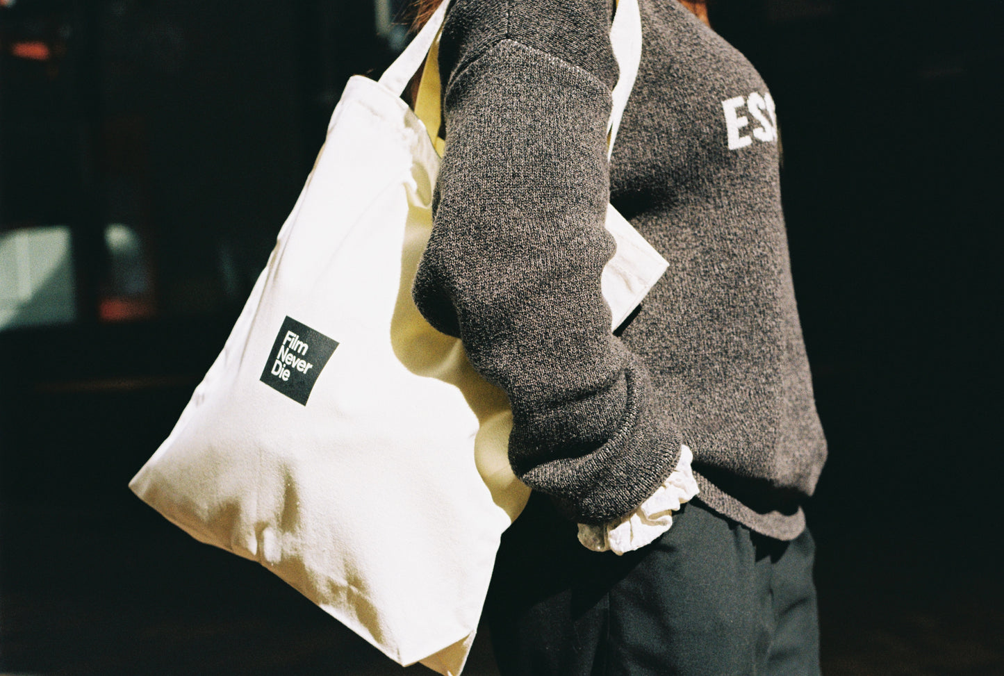 FilmNeverDie Tote Bag 2025 acc