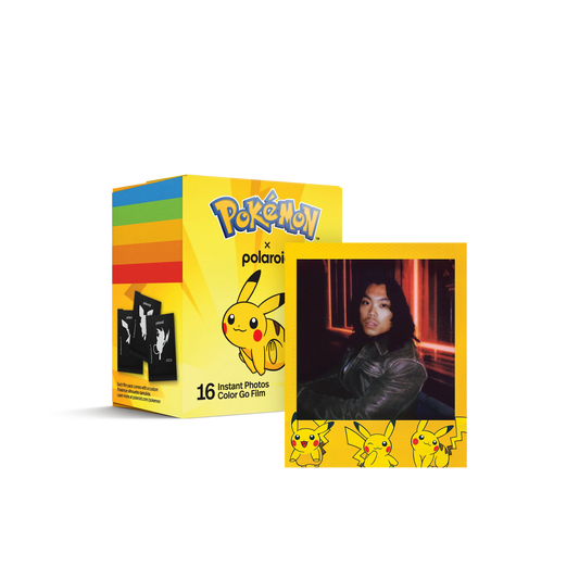 Polaroid Go Color Film: Pokemon Pikachu Frame - Double Pack