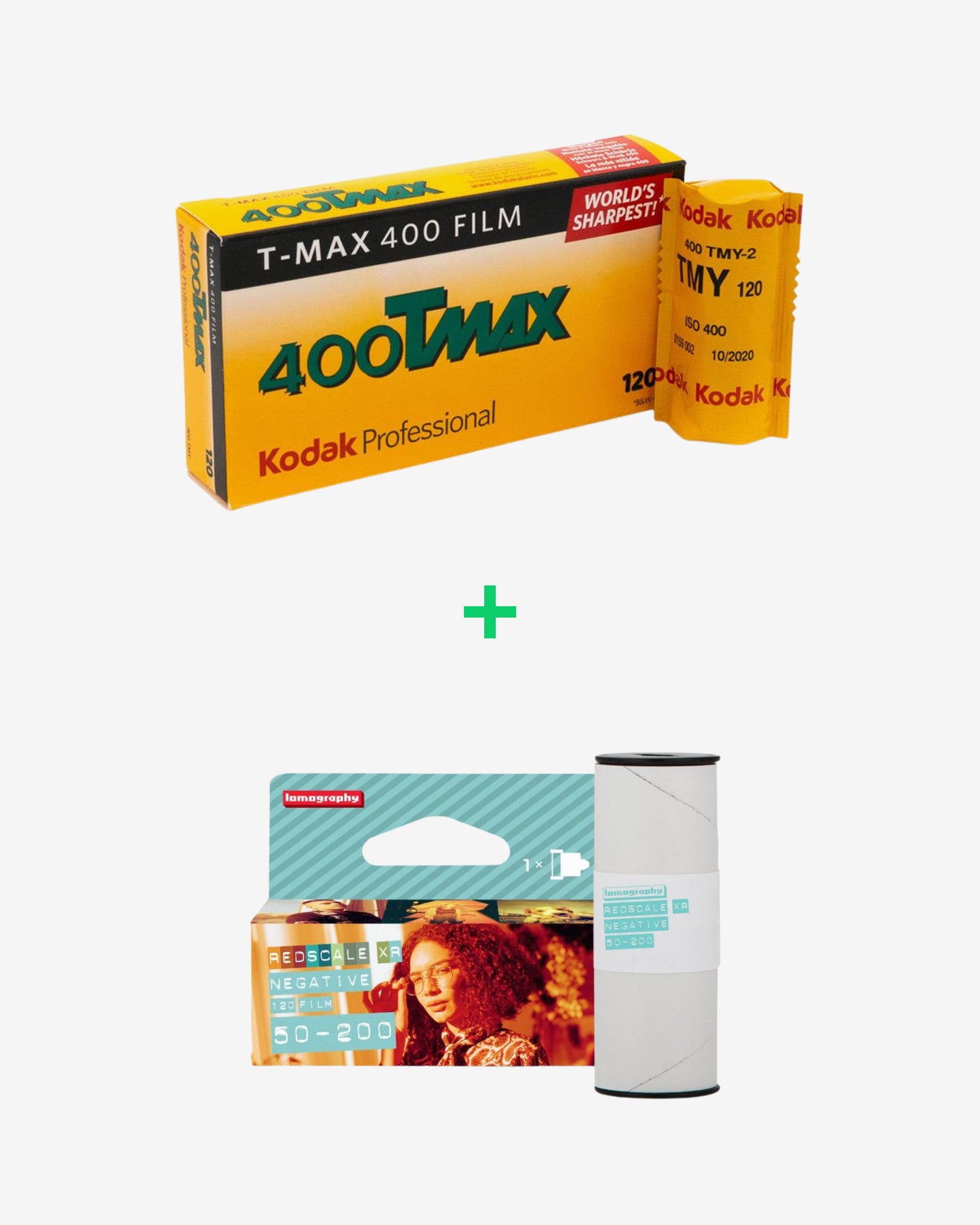 Black & Red (Duo Pack of 120 film)
