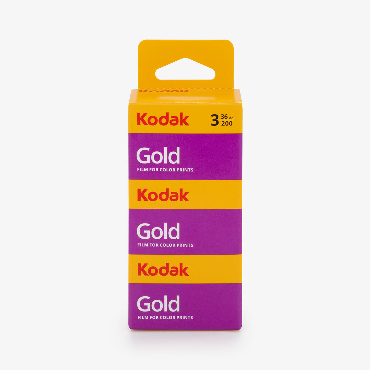 Kodak Gold 200 Colour Negative Film 3-Pack (35mm, 36 exp.)