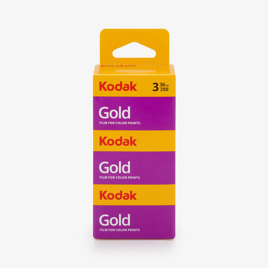 Kodak Gold 200 Colour Negative Film 3-Pack (35mm, 36 exp.)