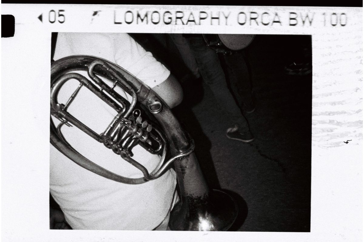 Lomomatic 110 Film Camera & Flash Metal Nocturne