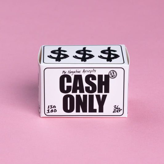 Mr. Negative CASH ONLY 100 (35mm, 36exp.)