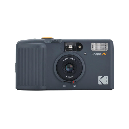 Kodak New - Snapic A1 35mm Film Camera - 3 Element glass lens + 1 roll of film + dev and scan