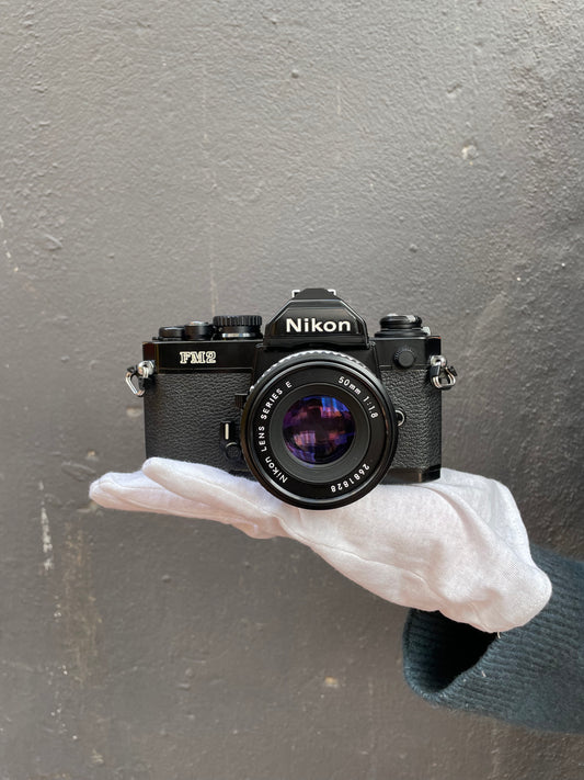 REFURBISHED Nikon FM2 SLR Camera with Nikkor 50mm f/1.8 Lens - 7138940 LIGHT METER NOT WORKING