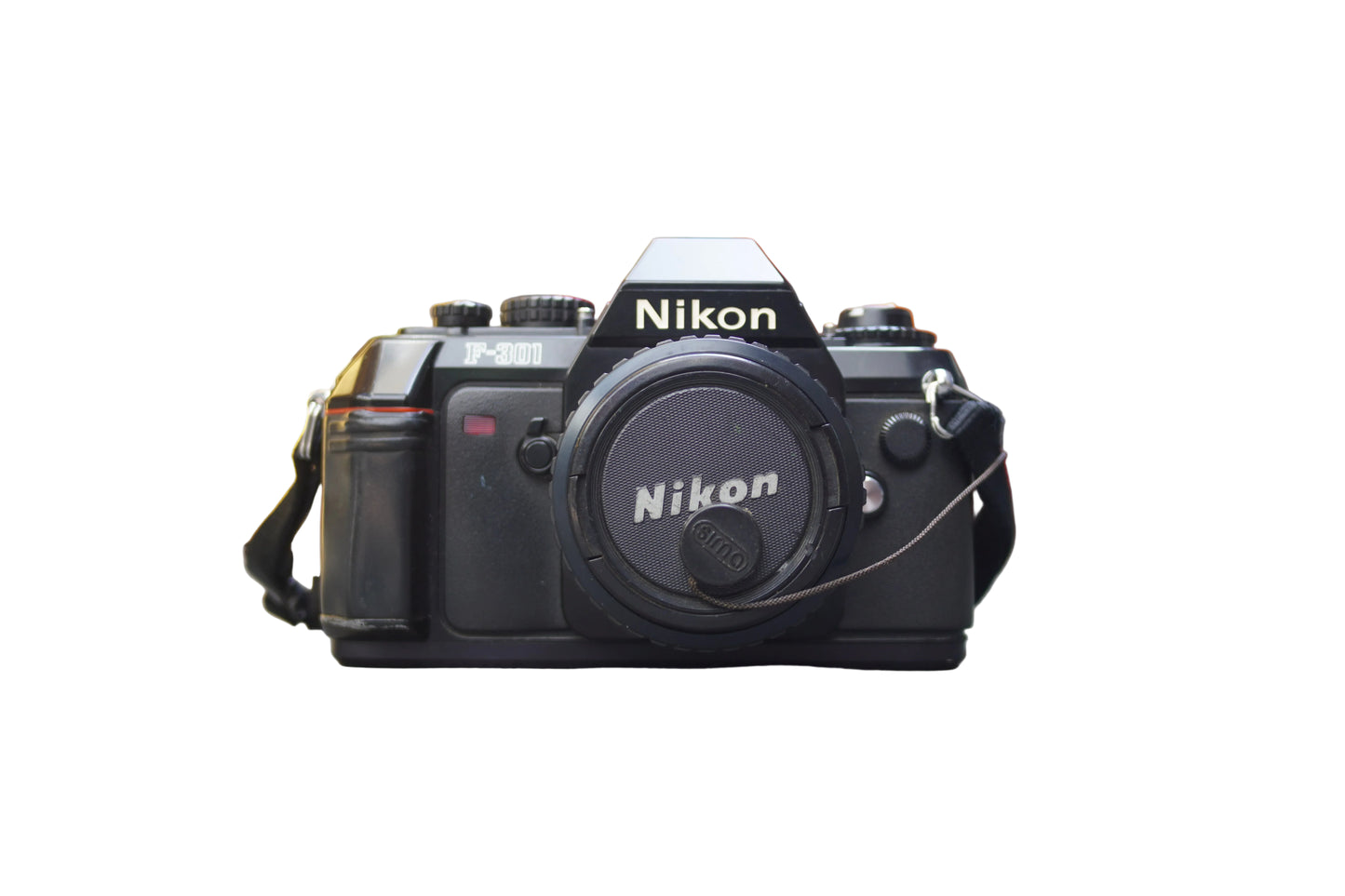 Nikon F-301 SLR Camera with Nikon Series E 50mm f/1.8 lens