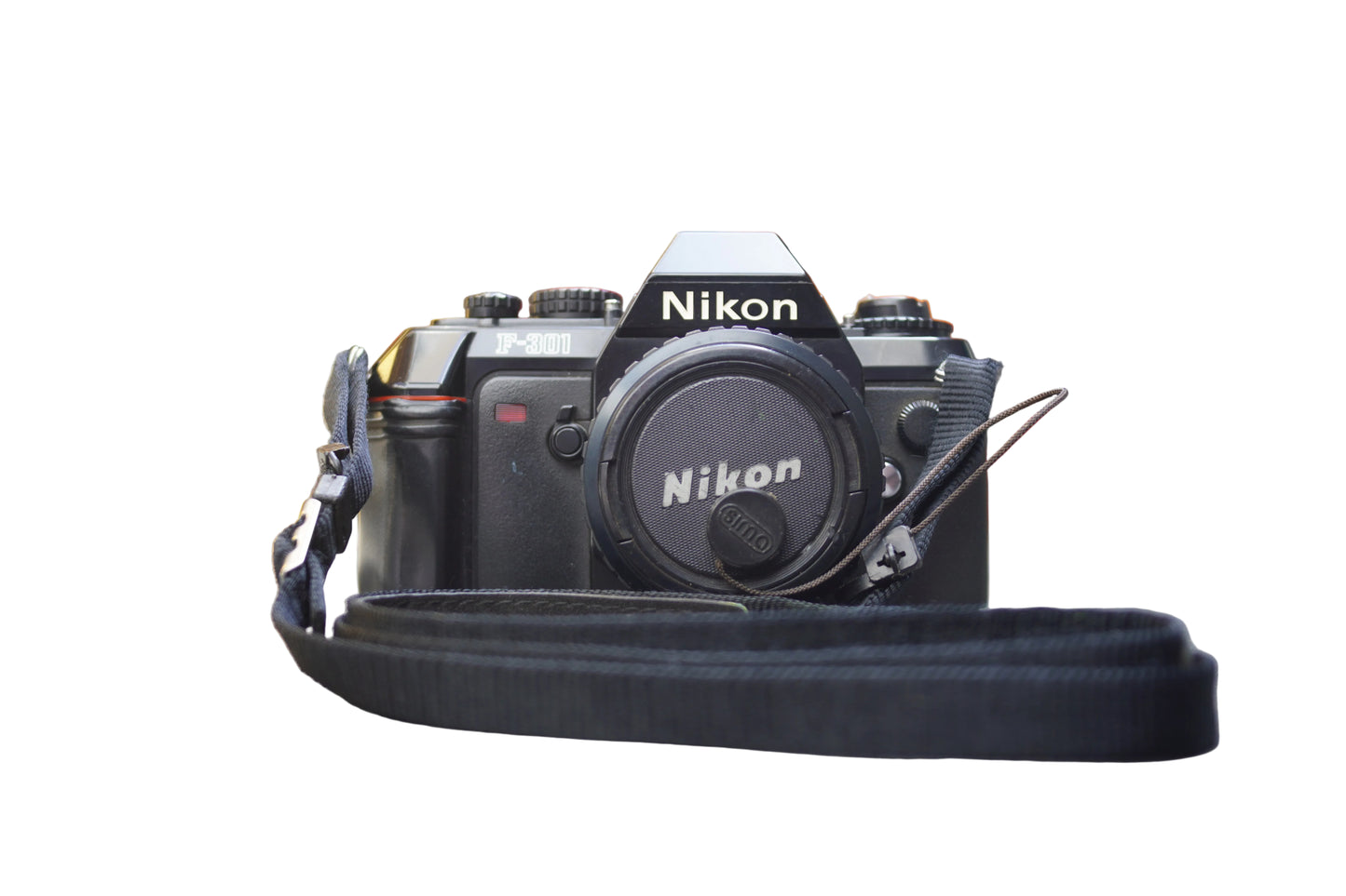 Nikon F-301 SLR Camera with Nikon Series E 50mm f/1.8 lens