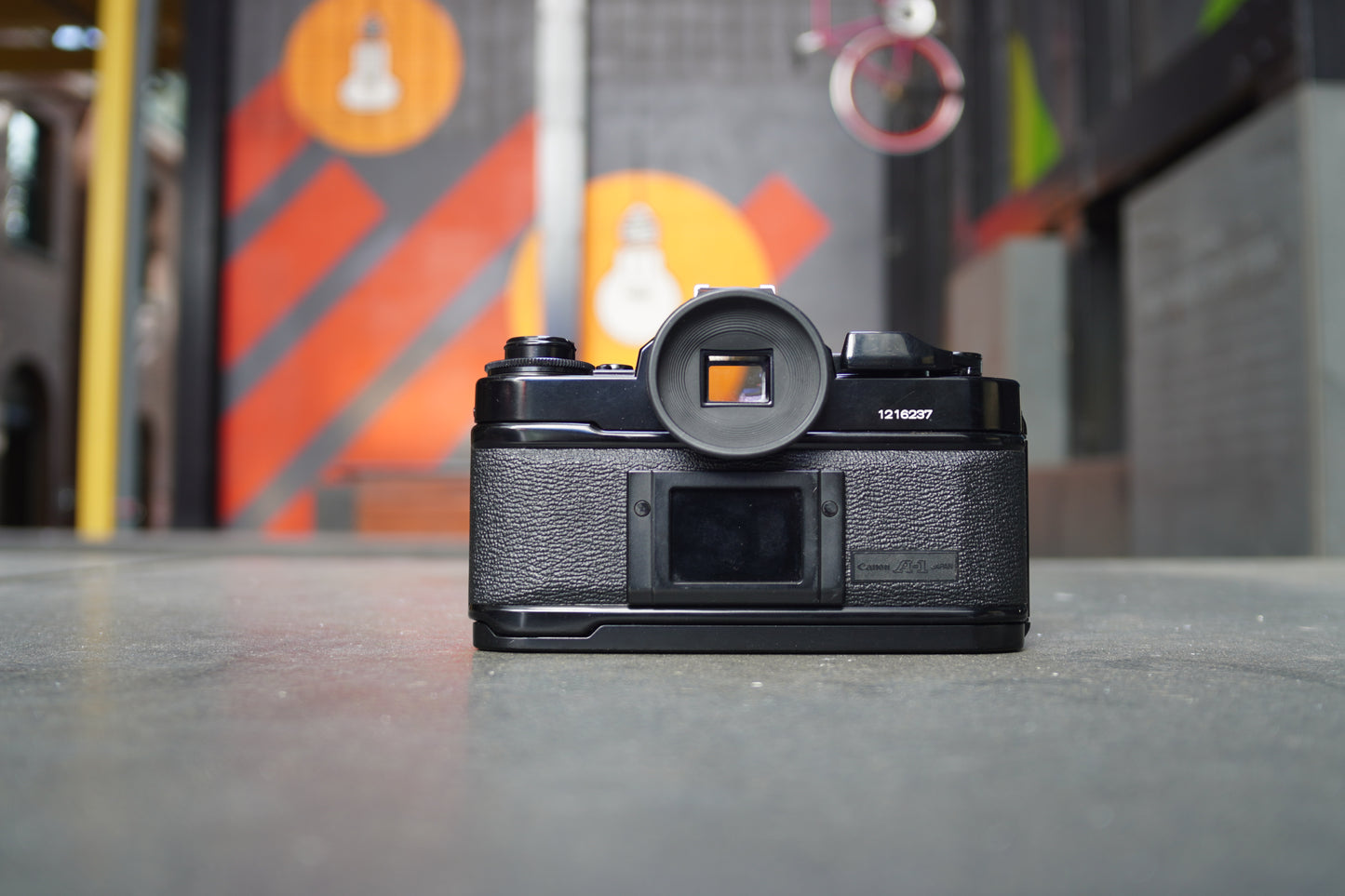 Canon A-1 SLR Camera with Canon FD 50mm f/1.4 Lens – 1216237