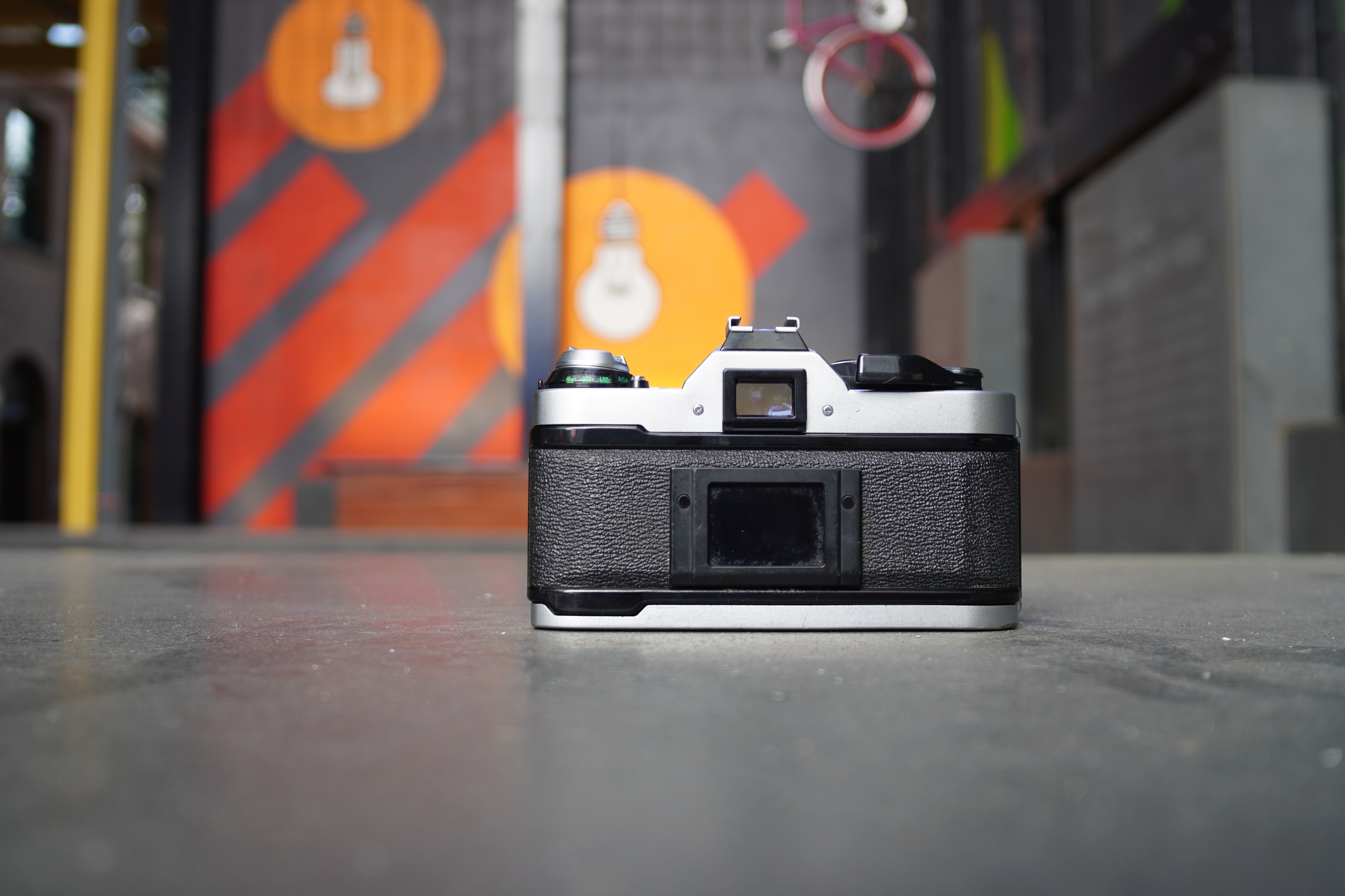 Canon AE-1 Program SLR Camera with Canon FD 50mm f/1.4 Lens