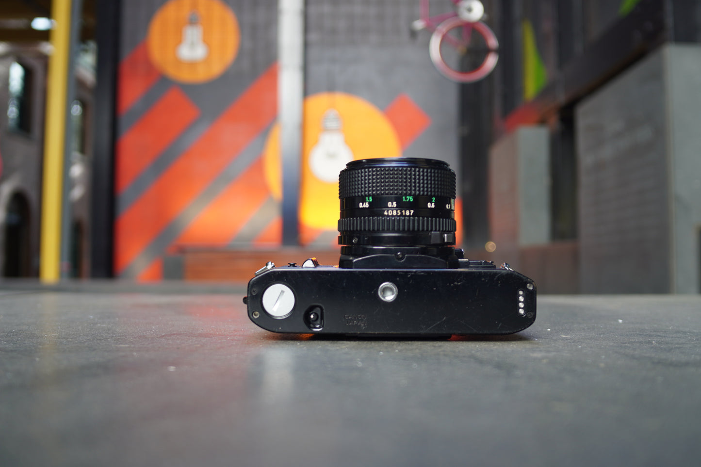 Canon AE-1 Program SLR Camera with Canon FD 50mm f/1.4 Lens – 1145887