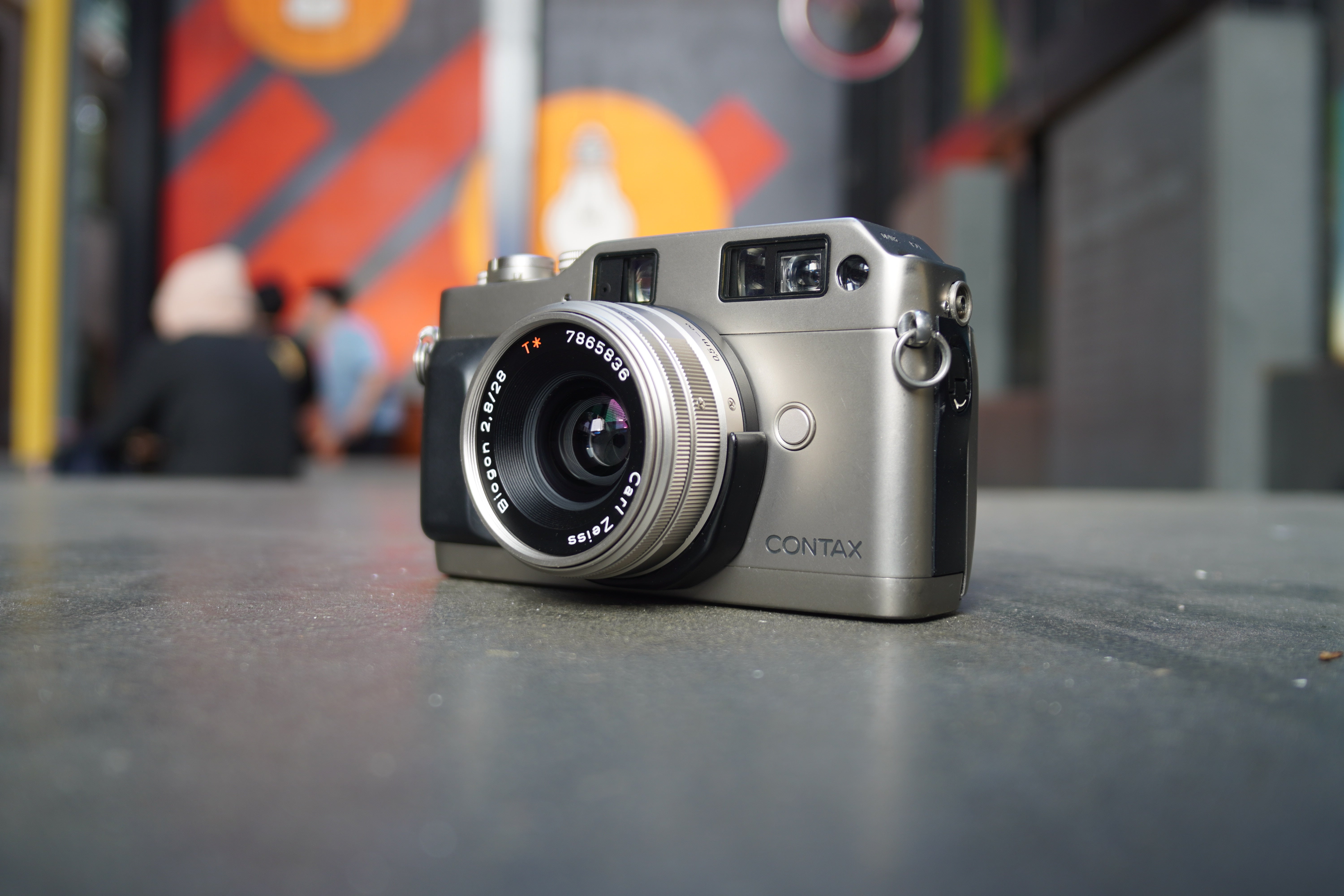 CONTAX G1 Biogon 2.8/28 T* レンジファインダーカメラ Contax G1 Autofocus Rangefinder + 28mm f2.8 Carl Zeiss Biogon lens