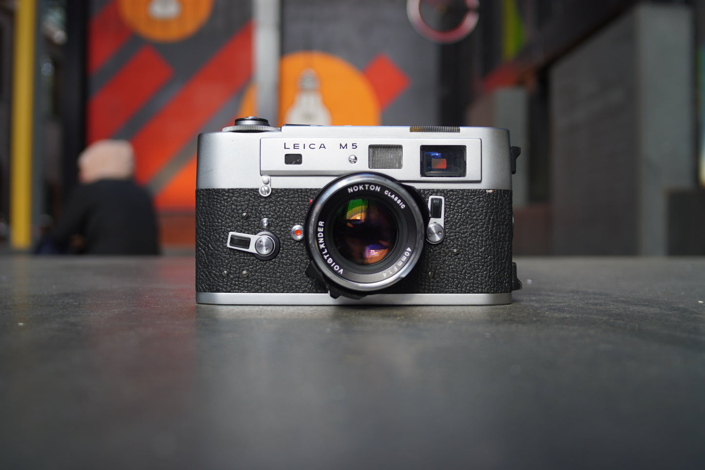 Leica M5 Rangefinder Camera + Voigtlander Nokton Classic 40mm F1.4  - 1292891