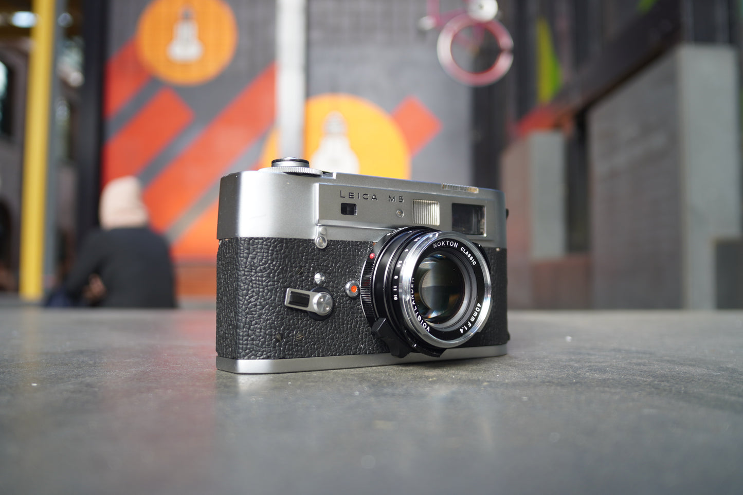 Leica M5 Rangefinder Camera + Voigtlander Nokton Classic 40mm F1.4  - 1292891