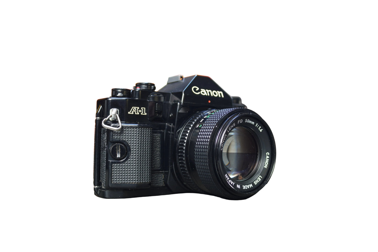 Canon A-1 SLR Camera with Canon FD 50mm f/1.4 Lens – 1158962