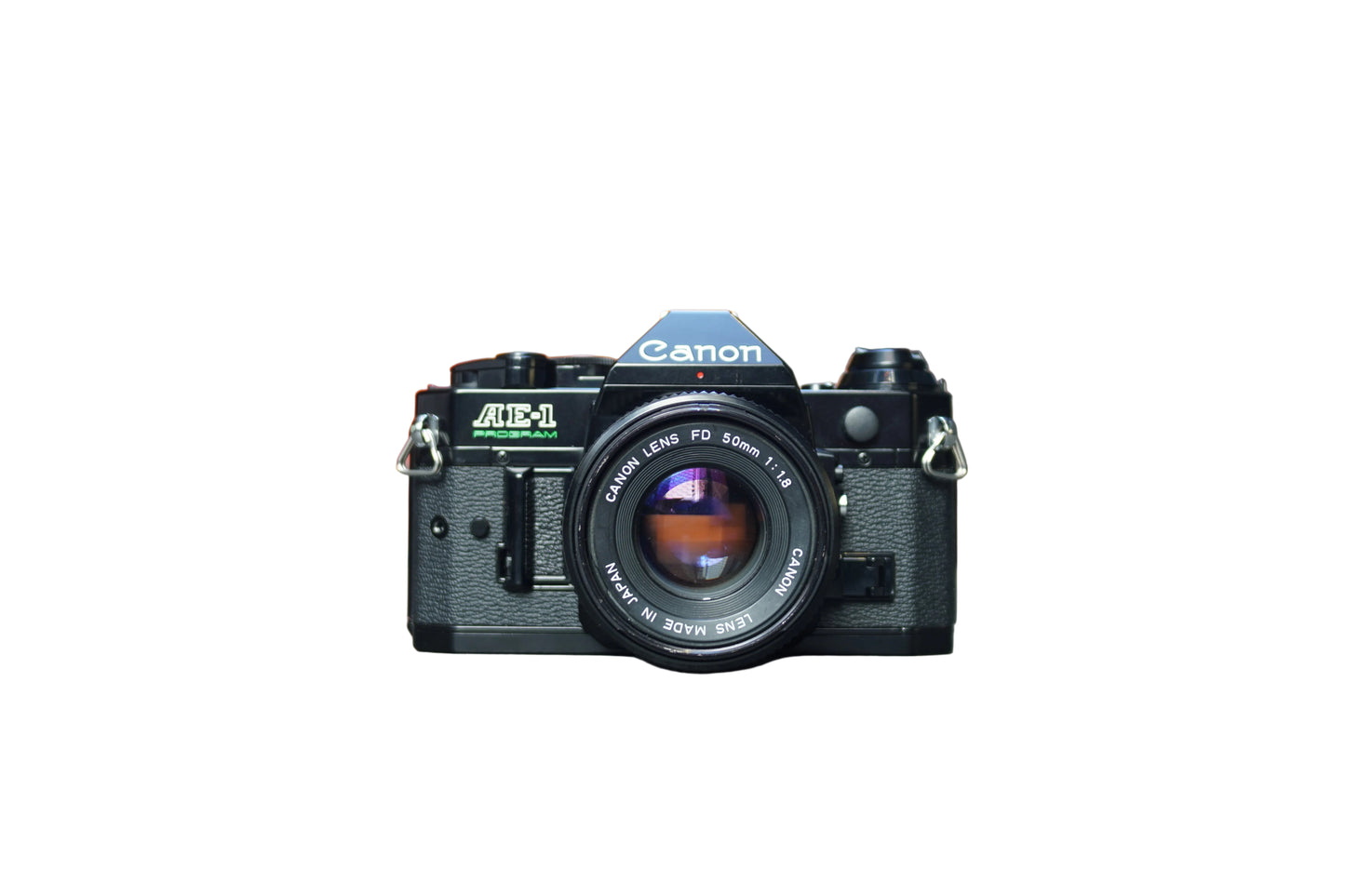 Canon AE-1 Program SLR Camera with Canon FD 50mm f/1.8 Lens – 2319510