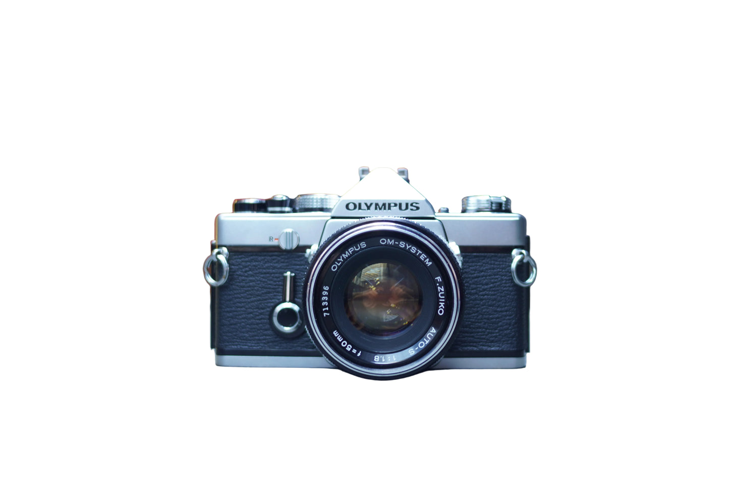 Olympus OM-1 SLR Camera with Zuiko 50mm f/1.8 Lens - 1190834