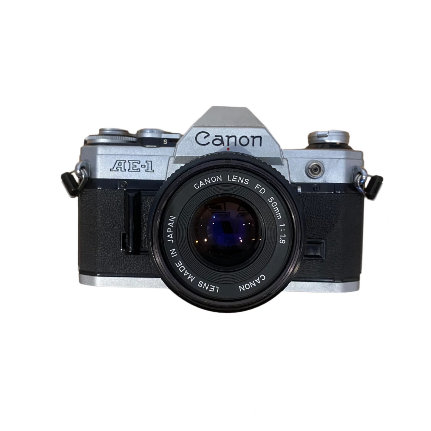 Canon AE-1 SLR Camera with Canon 50mm f/1.8 Lens - 2956502