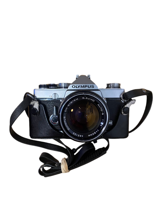 Olympus OM-1 SLR Camera with Zuiko 50mm f/1.4 Lens