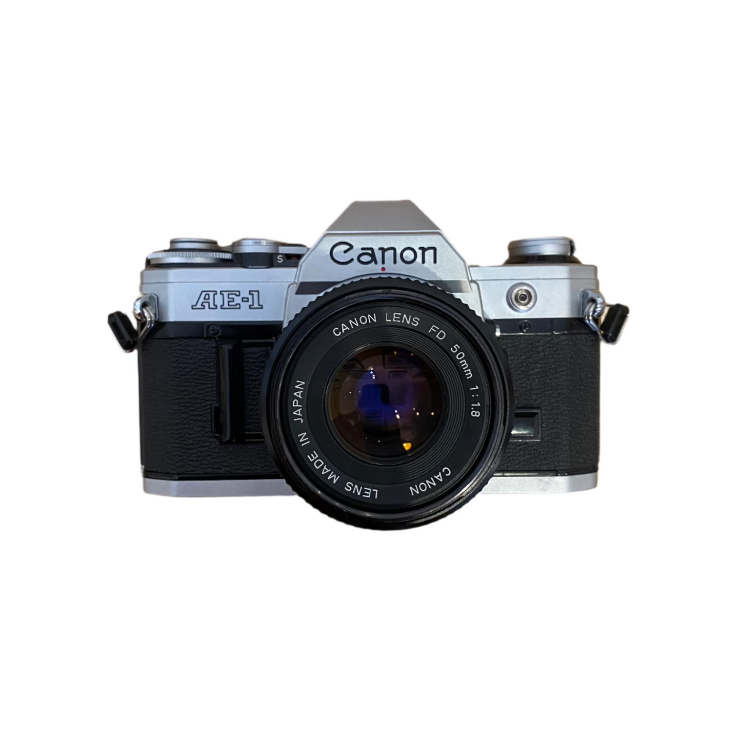 Canon AE-1 35mm SLR Camera with Canon 50mm f/1.8 Lens - 3780113