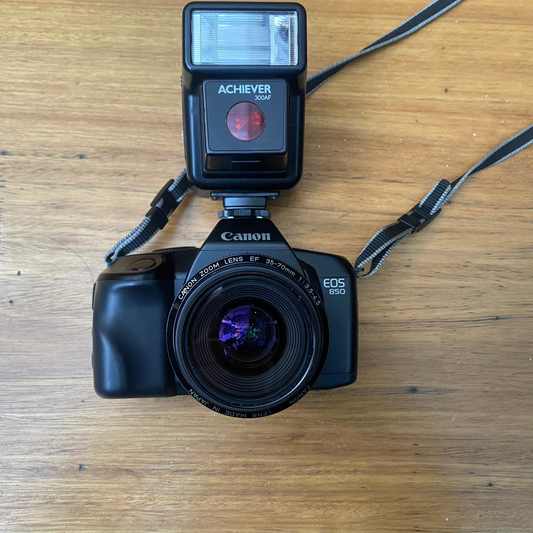 Canon EOS 850 35mm SLR Camera with Canon EF 35-70mm F3.5-4.5 Zoom Lens