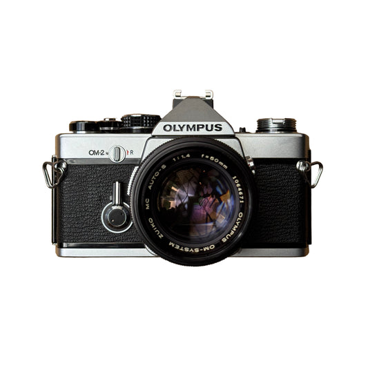 Olympus OM-2N SLR Camera with OM Zuiko 50mm f/1.4 Lens