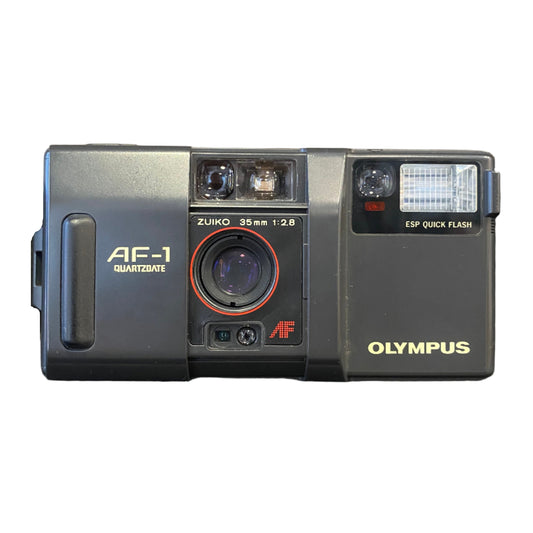 Olympus AF-1 Quartzdate 35mm Point and Shoot Camera with 35mm 1:2.8 - 1501494
