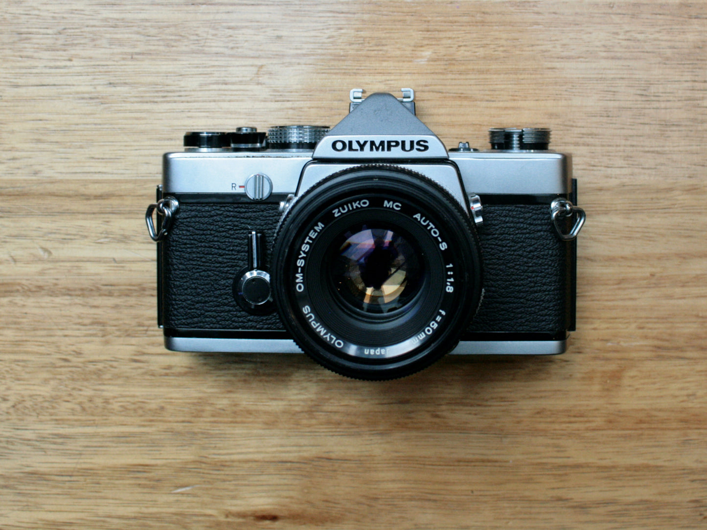 Olympus OM-1 SLR Camera with Zuiko 50mm f/1.8 Lens - 505409D