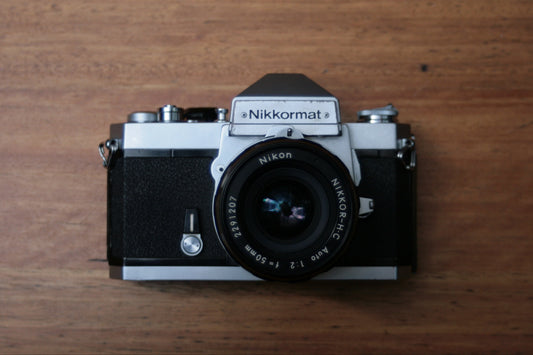 Nikon Nikkormat FT N 35mm SLR Camera with 5.8cm f/1.4 Lens