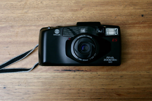 Minolta Riva Zoom 90c QD 35mm Point &amp; Shoot Camera – 62106448