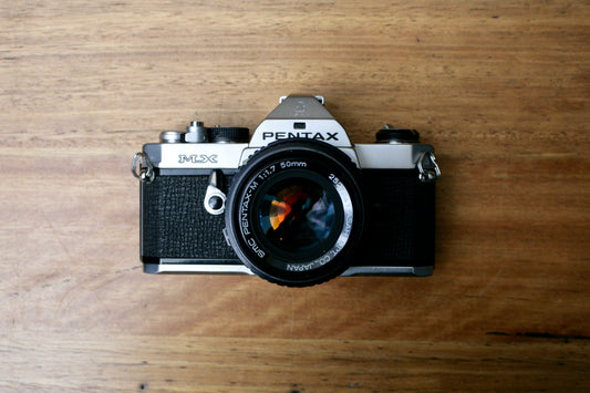 Pentax MX SLR Camera Body with Pentax SMC 50mm f/1.7 Lens– 9140715