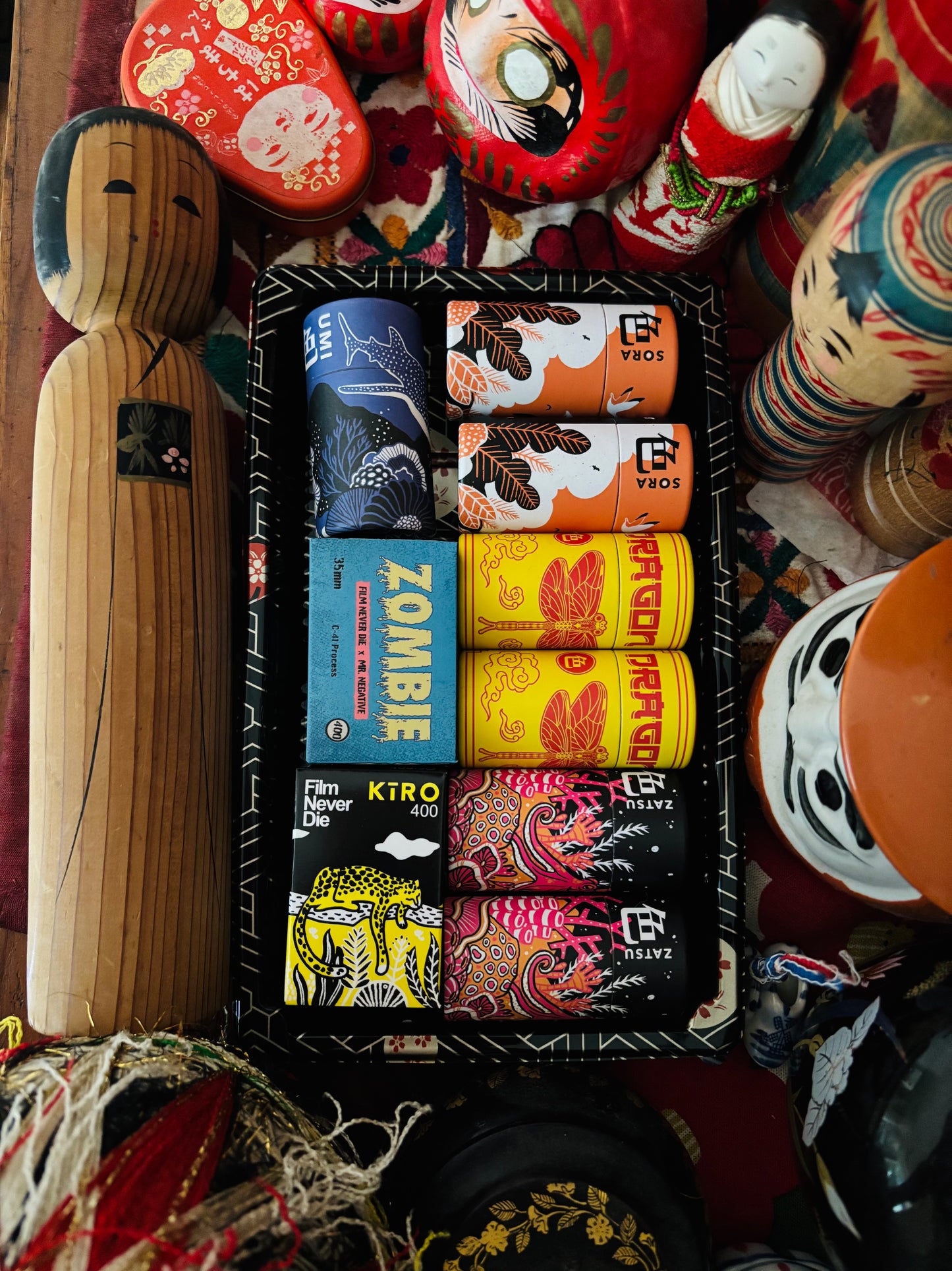 FilmNeverDie Bento Box variety of 35mm film (Seasonal)