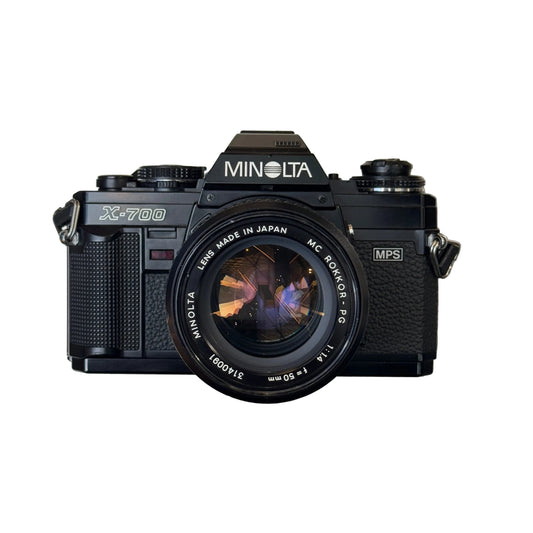 Minolta X-700 SLR Camera with MC Rokkor-PG 50mm f/1.4 Lens (2120011)