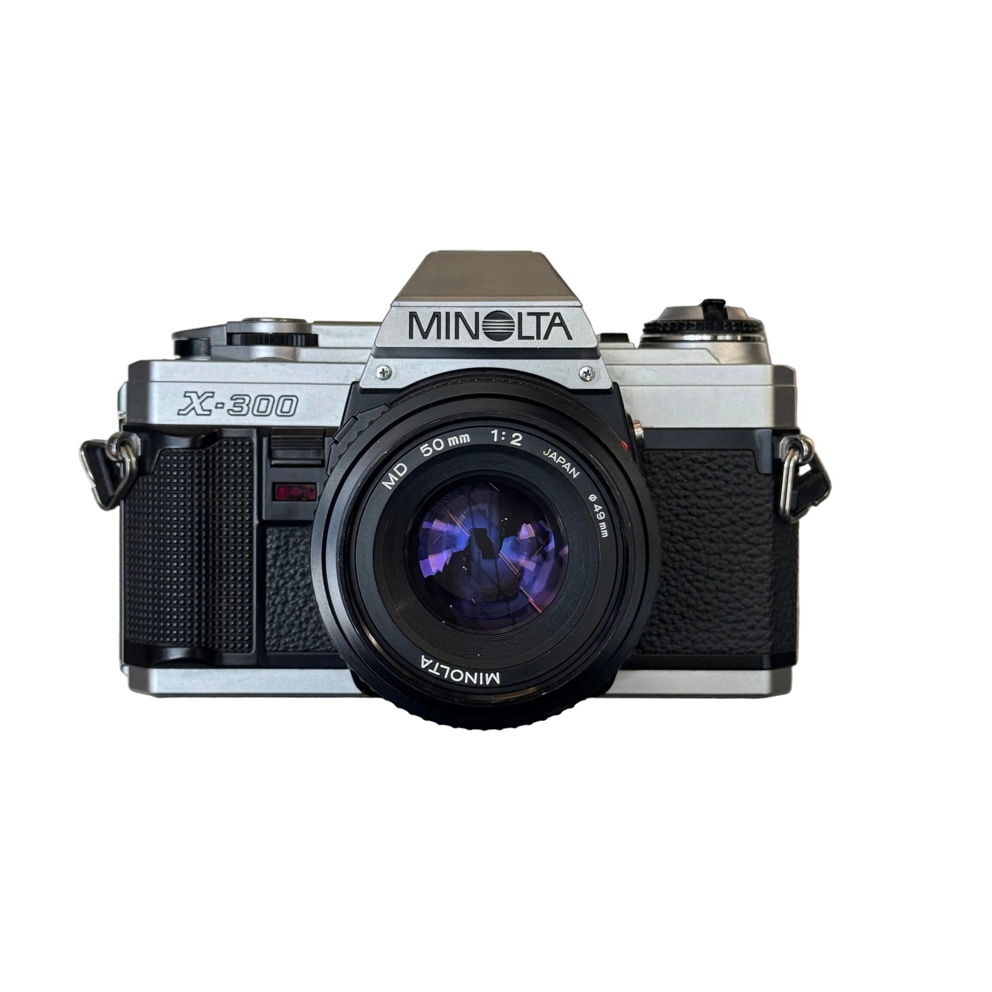 Minolta X-300 SLR Camera with MD 45mm f/2 Lens